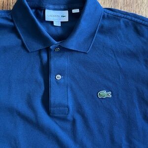 Lacoste classic fit men’s polo navy (medium)
